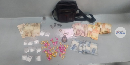 GCM flagra tráfico de drogas no Jardim Brasil em duas ocorrências distintas