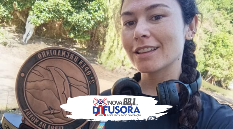 Parapentista de Amparo sobe no pódio em Brumadinho-MG
